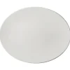 Servierplatten Dibbern Bone China Weiß Pure Platte Oval 28cm 10