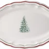 Gien Filets Noel Platte Oval 41cm 5