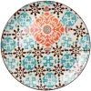 Servierplatten Vista Portuguese Mosaic New Coral Platte Rund 38cm 11