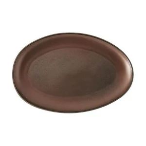 Rosenthal Platte Oval 33 Cm Junto Bronze 6